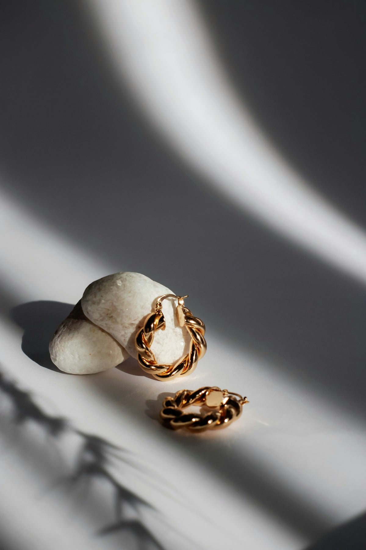 Gold-plated jhumka earrings styling guide