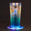 Colourful LED Coasters for Drinks, On/Off LED Disposable Coasters Pack of 1 - product photo 2