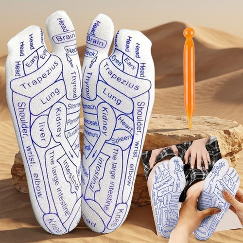 Acupressure Reflexology Socks with Stick | Pack of 1